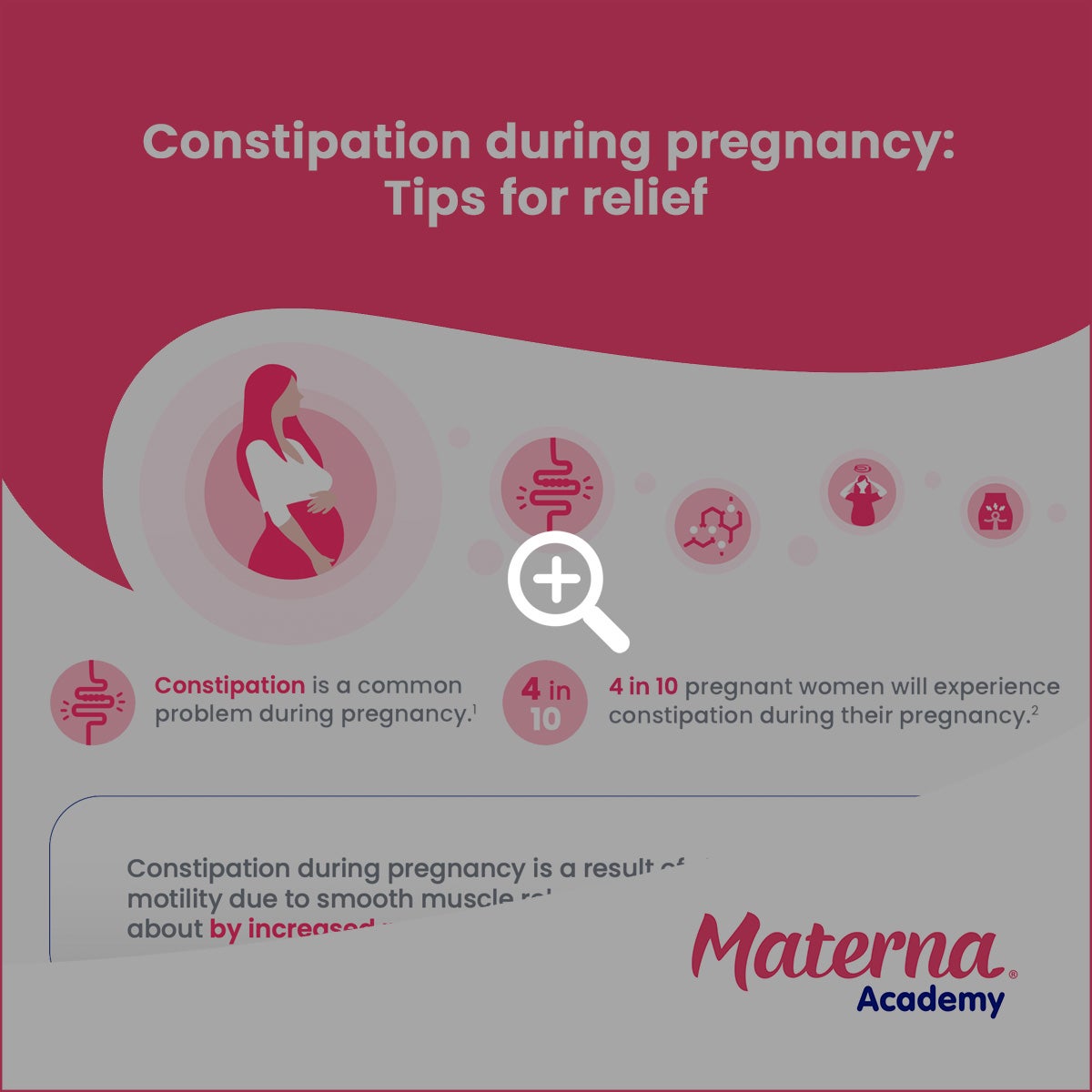 Is constipation unavoidable during pregnancy? Materna Academy